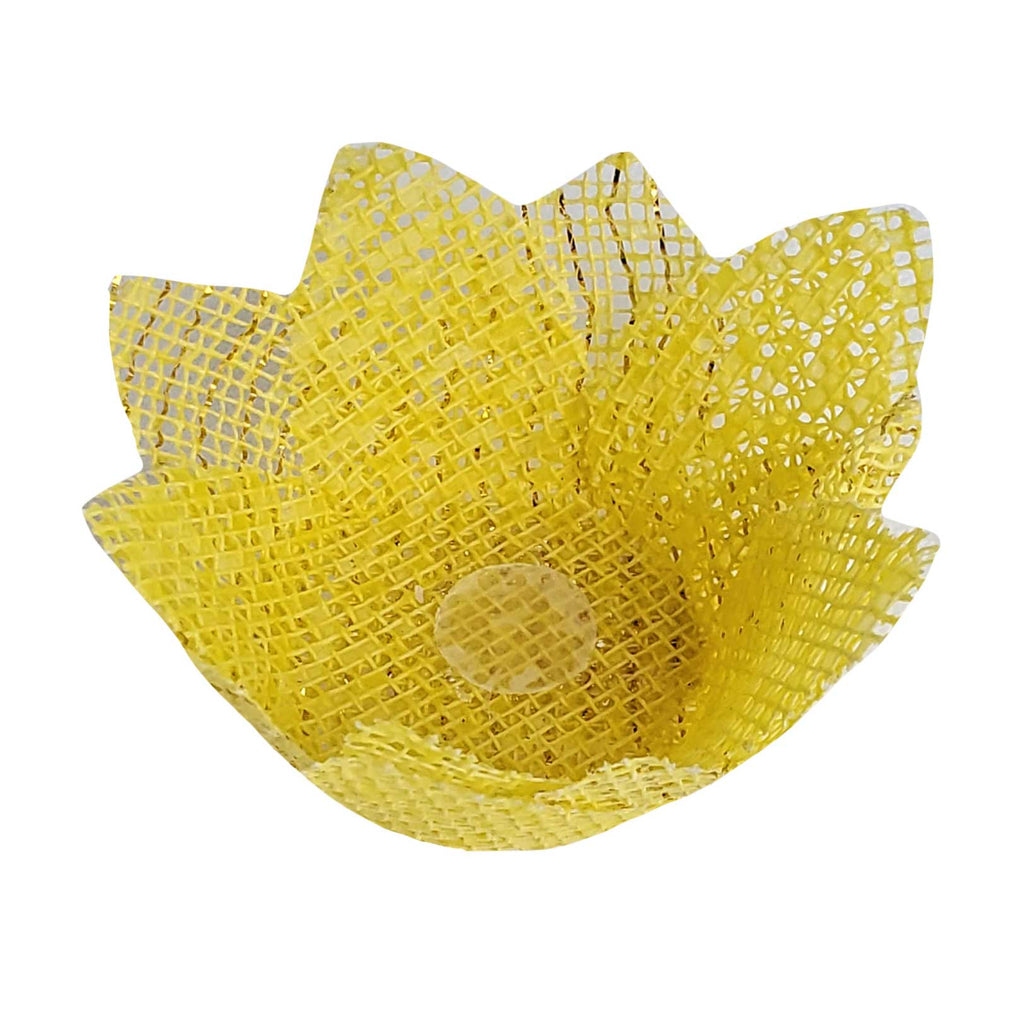 Truffle wrapper - Agata - Yellow - 24 pcs | Maxiformas